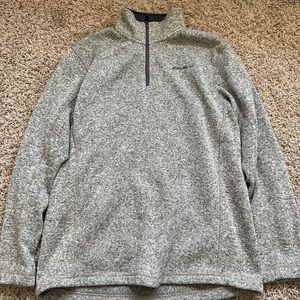 Mens Eddie Bauer quarter zip
